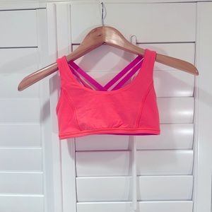 Ivviva reversible sport bra and Athleta girl capri pant set size 10-12